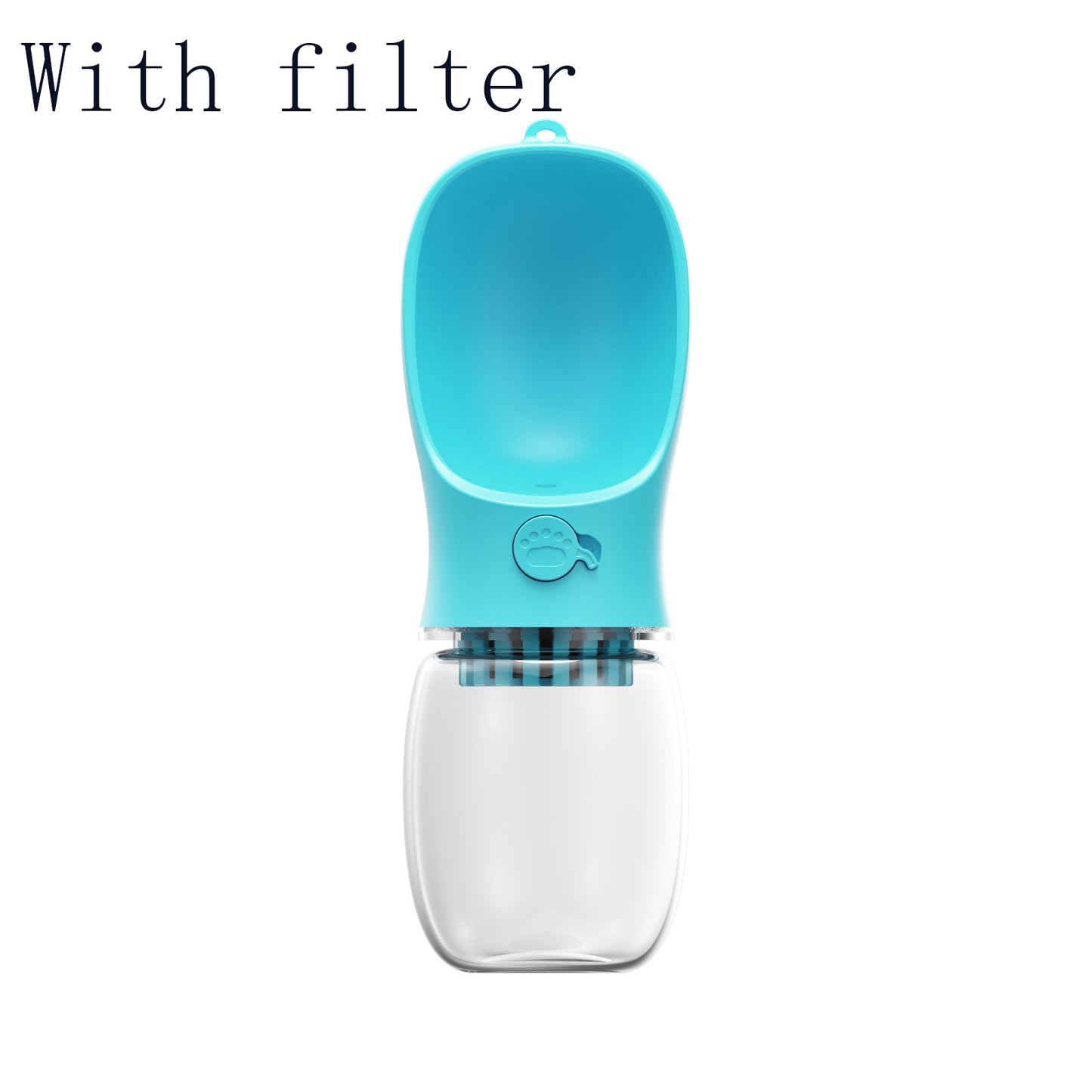Garrafa Portátil para Cães com Dispensador de Água – Ideal para Passeios e Viagens