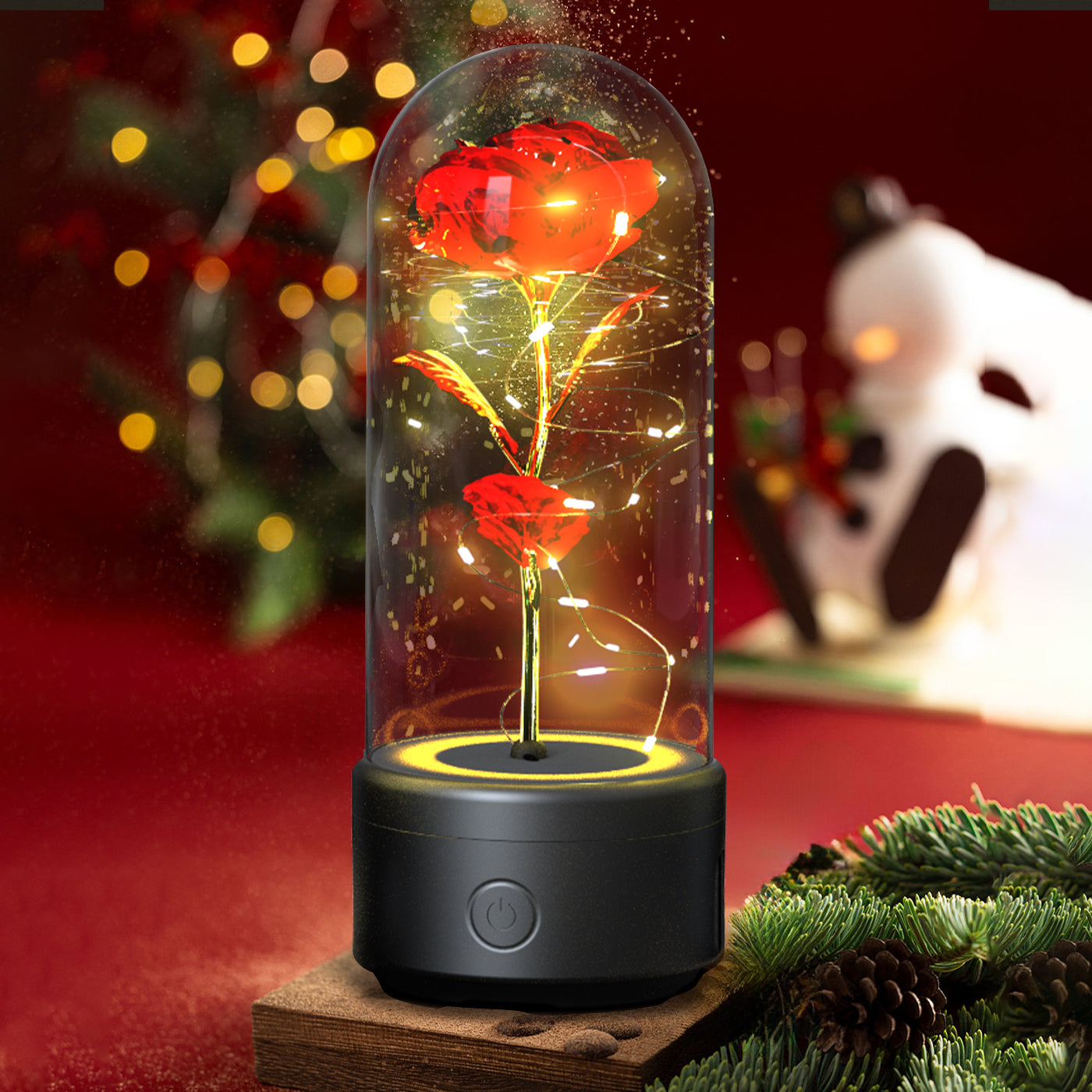 Projetor Galáxia LED – Luz Noturna Relaxante para Quarto