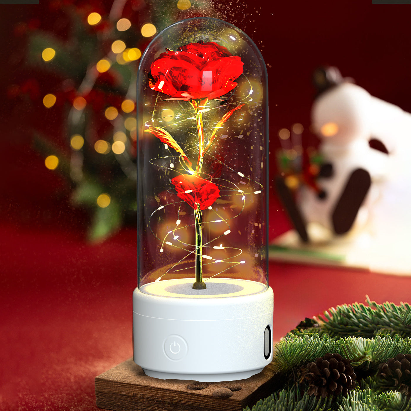 Projetor Galáxia LED – Luz Noturna Relaxante para Quarto