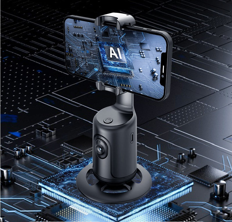 Tripé Inteligente com Seguimento Facial Automático 360°