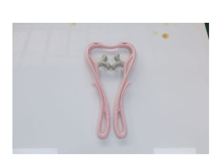 Massageador Cervical Manual Multifuncional de Seis Rolos — Ferramenta de Massagem com Rolo para Alívio e Relaxamento Muscular